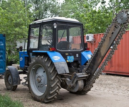 Траншеекопатель в аренду в Усолье-Сибирском и  Иркутской области